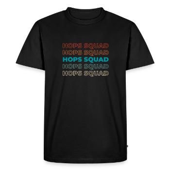 Caméraman Kader - T-shirt Premium bio Homme - noir - Devant - Nico (187cm)