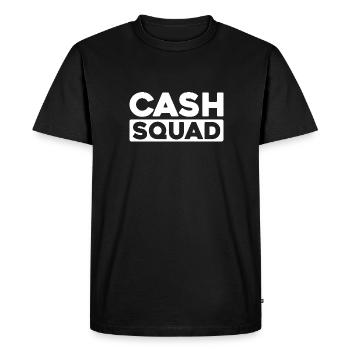 Cosmetics Squad - Men's Premium Organic T-Shirt - black - Front - Nico (187cm)