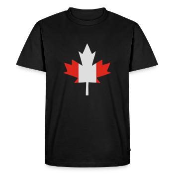 Canada - T-shirt Premium bio Homme - noir - Devant - Nico (187cm)