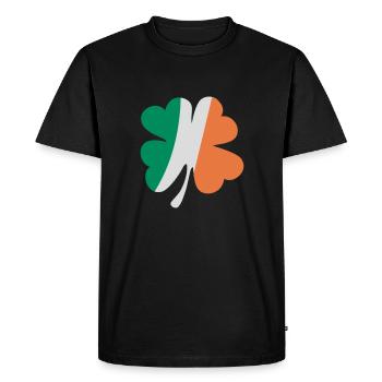 Irlande - T-shirt Premium bio Homme - noir - Devant - Nico (187cm)