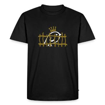 TWEETLERCOOLS - Wren - T-shirt Premium bio Homme - noir - Devant - Nico (187cm)