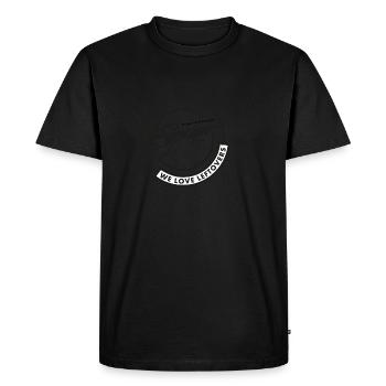 Soupr (Cercle) - T-shirt Premium bio Homme - noir - Devant - Nico (187cm)