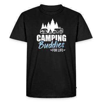 Camper - Men's Premium Organic T-Shirt - black - Front - Nico (187cm)
