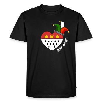Kölle Alaaf Cologne Cathedral Carnival Kölsch - Men's Premium Organic T-Shirt - black - Front - Nico (187cm)
