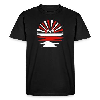 Suisse Football 2021 Suisse Fan - T-shirt Premium bio Homme - noir - Devant - Nico (187cm)