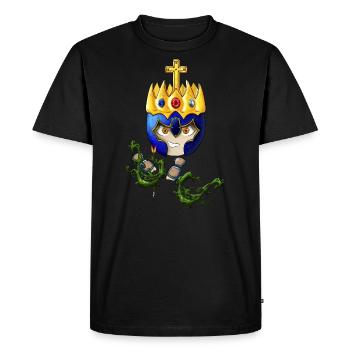 Les Quatre Cavaliers de l’Apocalypse - Conquête - T-shirt Premium bio Homme - noir - Devant - Nico (187cm)