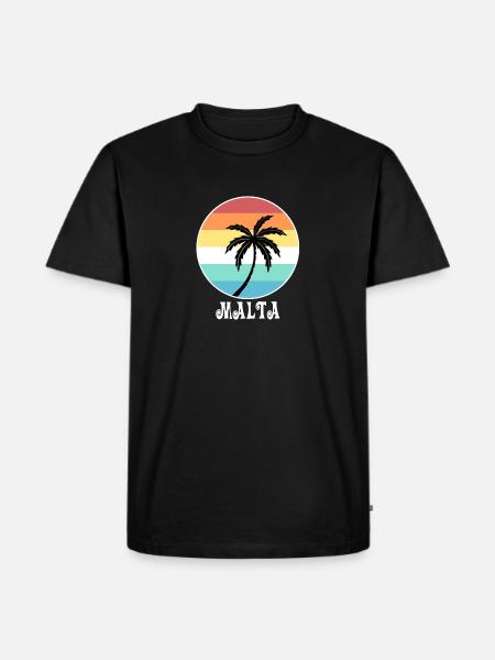 Malta - Men's Premium Organic T-Shirt - black