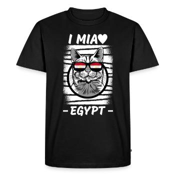 Egypte Drapeau Hurghada Afrique Drapeau Egyptien - T-shirt Premium bio Homme - noir - Devant - Nico (187cm)