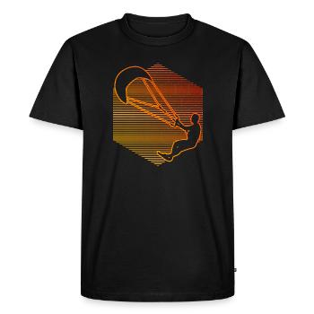 Femmes Kitesurf Kitesurf Kitesurfer Hommes - T-shirt Premium bio Homme - noir - Devant - Nico (187cm)