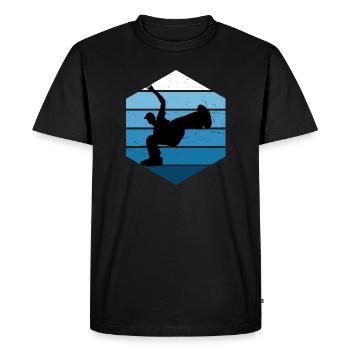 Hip Hop Breakdance Bboy Hiphop Femmes Bgirl - T-shirt Premium bio Homme - noir - Devant - Nico (187cm)