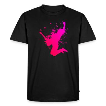 guitare acoustique guitare électrique guitare électrique hommes - T-shirt Premium bio Homme - noir - Devant - Nico (187cm)