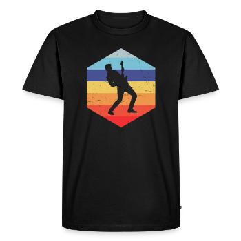 guitare électrique guitare guitare acoustique guitare - T-shirt Premium bio Homme - noir - Devant - Nico (187cm)