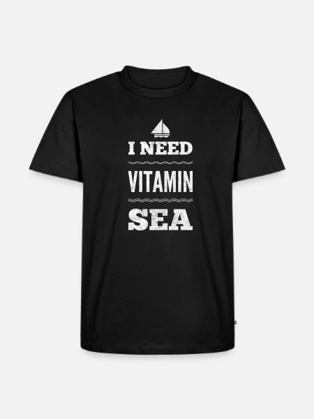 Sailors sail sailors - Men's Premium Organic T-Shirt - black
