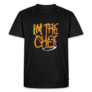 Cook | Cook | Chef | cooking | Hobby Chef - Men's Premium Organic T-Shirt - black - Front - Nico (187cm)