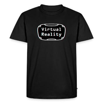 Virtual Reality Experience - VR Headset Design - Men's Premium Organic T-Shirt - black - Front - Nico (187cm)