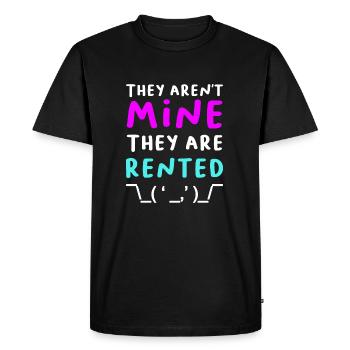 Cadeau pour la nounou - T-shirt Premium bio Homme - noir - Devant - Nico (187cm)
