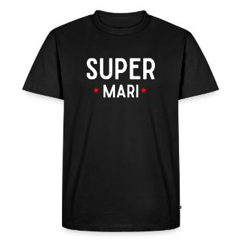 Evg mariage super-héros cadeau anniversaire - T-shirt Premium bio Homme - noir - Devant - Nico (187cm)
