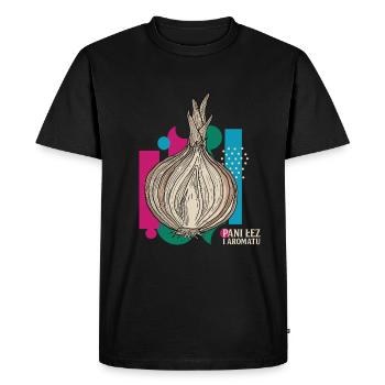 Dame des larmes et de l’arôme - T-shirt Premium bio Homme - noir - Devant - Nico (187cm)