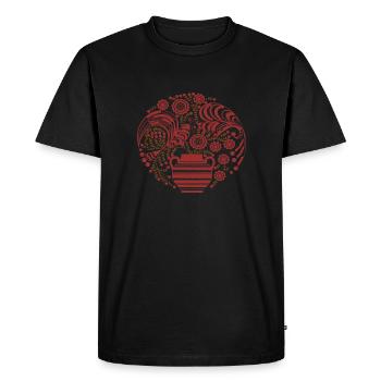 Päll nuptial de Delsbo - T-shirt Premium bio Homme - noir - Devant - Nico (187cm)