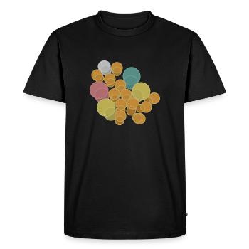 Content - T-shirt Premium bio Homme - noir - Devant - Nico (187cm)