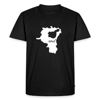 Canton of St Gallen - Men's Premium Organic T-Shirt - black - Front - Nico (187cm)