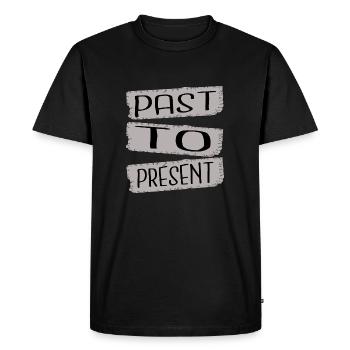 transformational experiences inner transformation - Men's Premium Organic T-Shirt - black - Front - Nico (187cm)