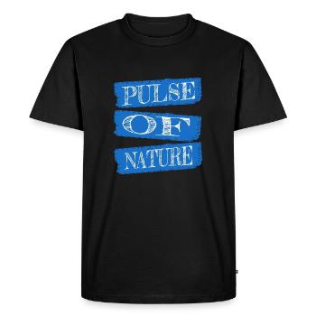 Happy Wilderness Trekking Wilderness - Men's Premium Organic T-Shirt - black - Front - Nico (187cm)