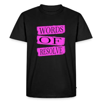 thought-provoking talks birthday funny sayings - Men's Premium Organic T-Shirt - black - Front - Nico (187cm)
