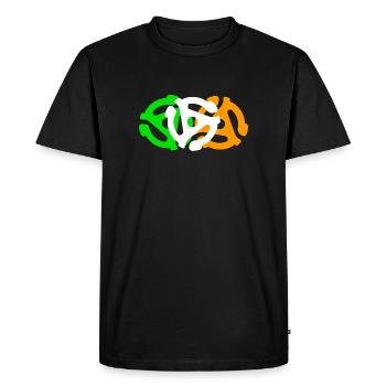 Green White Orange Adapters - Men's Premium Organic T-Shirt - black - Front - Nico (187cm)