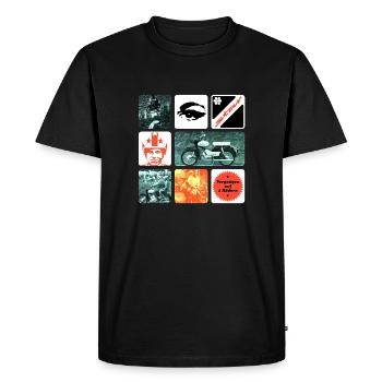 Simson Star Moped - Vergnügen auf 2 Rädern - Männer Premium Bio T-Shirt - Schwarz - Vorne - Nico (187cm)