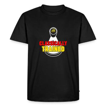 Manual transmission Gearshift Manual transmission - Men's Premium Organic T-Shirt - black - Front - Nico (187cm)