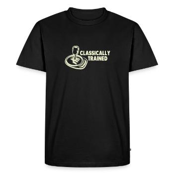 Manual transmission Gearshift Manual transmission - Men's Premium Organic T-Shirt - black - Front - Nico (187cm)