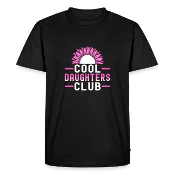 Cool Aunts Club Groovy Rétro Tante Fête des Mères - T-shirt Premium bio Homme - noir - Devant - Nico (187cm)