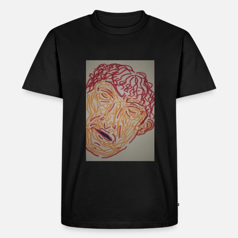 Stressed out - Männer Premium Bio T-Shirt - Schwarz