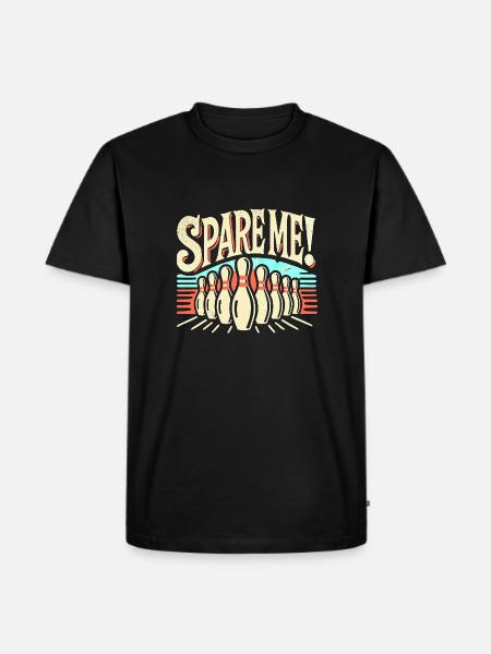 Verschont mich! - Männer Premium Bio T-Shirt - Schwarz