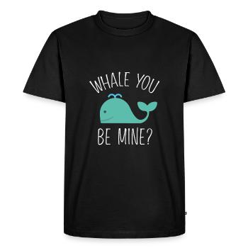 Kind Baby - T-shirt Premium bio Homme - noir - Devant - Nico (187cm)