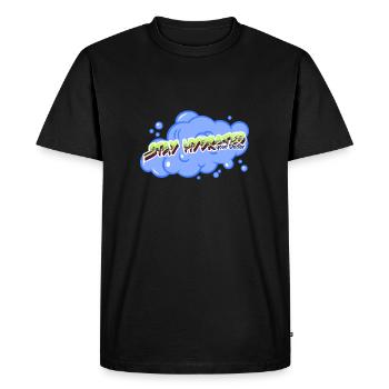 graffiti logo drôle garçons fille cadeau - T-shirt Premium bio Homme - noir - Devant - Nico (187cm)