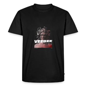 Véedusa - T-shirt Premium bio Homme - noir - Devant - Nico (187cm)