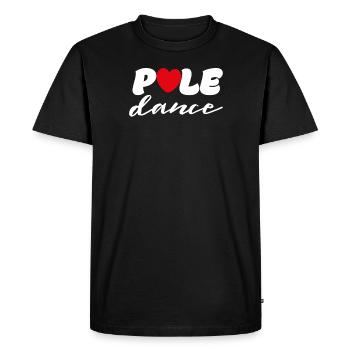 Pole Dance Fitness Pole Pole Dancer cadeau - T-shirt Premium bio Homme - noir - Devant - Nico (187cm)
