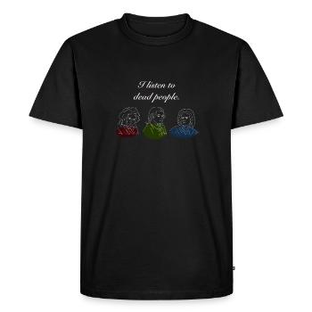Musique classique Musique Classique Instrument Cadeau - T-shirt Premium bio Homme - noir - Devant - Nico (187cm)