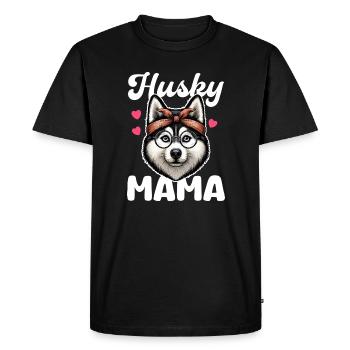 Husky Mama Lunettes Bandana - T-shirt Premium bio Homme - noir - Devant - Nico (187cm)
