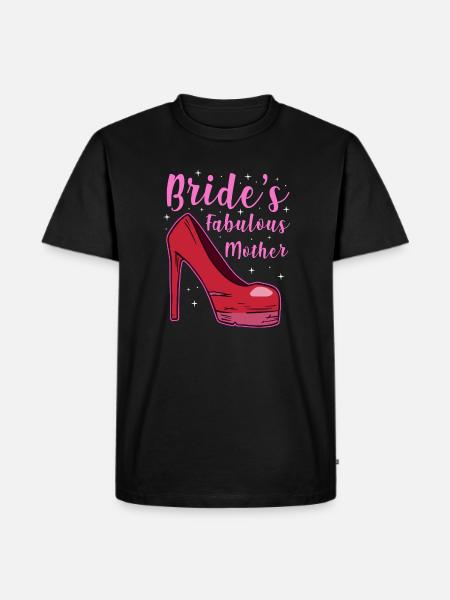 Bride's fabulous mother - Men's Premium Organic T-Shirt - black