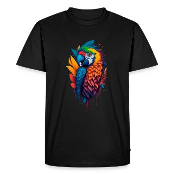 Ara - T-shirt Premium bio Homme - noir - Devant - Nico (187cm)