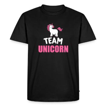 L'équipe Licorne licornes JGA Polterabend - T-shirt Premium bio Homme - noir - Devant - Nico (187cm)