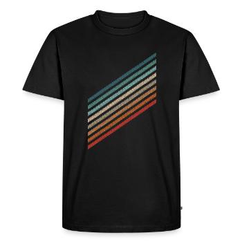 mountain bike nature road bike bike mtb biker - Men's Premium Organic T-Shirt - black - Front - Nico (187cm)