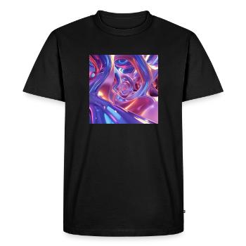 Art - T-shirt Premium bio Homme - noir - Devant - Nico (187cm)