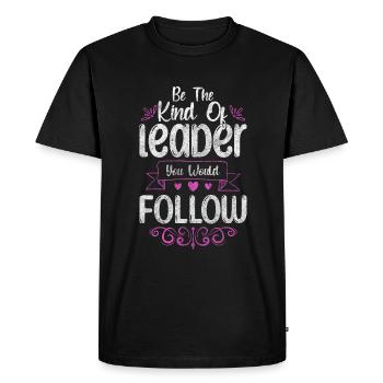 Chef Career Success - Men's Premium Organic T-Shirt - black - Front - Nico (187cm)