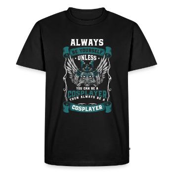 Anime Hobby Convention Mignon - T-shirt Premium bio Homme - noir - Devant - Nico (187cm)