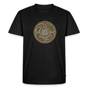 Tribal3 - T-shirt Premium bio Homme - noir - Devant - Nico (187cm)