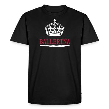 Ballerina Koks Koka Ketamin witzige Drogen Sprüche - Männer Premium Bio T-Shirt - Schwarz - Vorne - Nico (187cm)